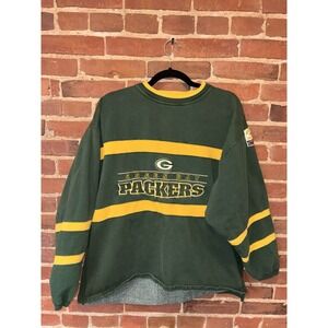 90s Green Bay Packers NFL Active Vintage Old School Sweater Large Sport